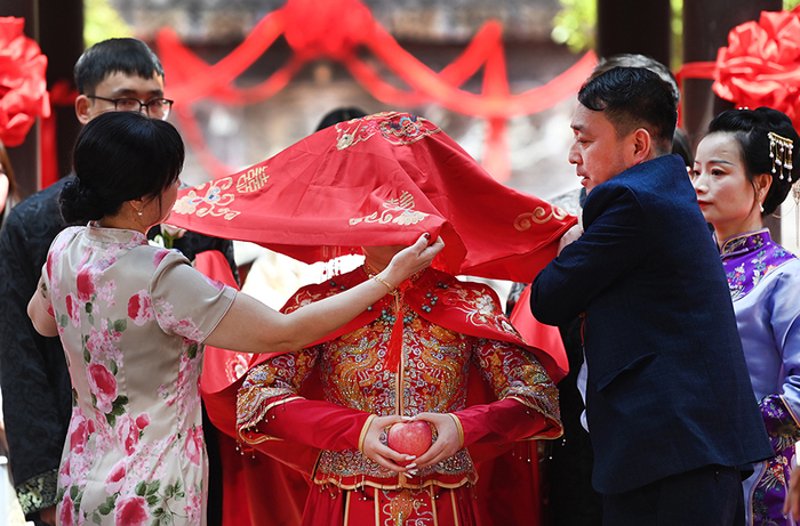 探秘中国传统婚礼习俗——三茶六礼